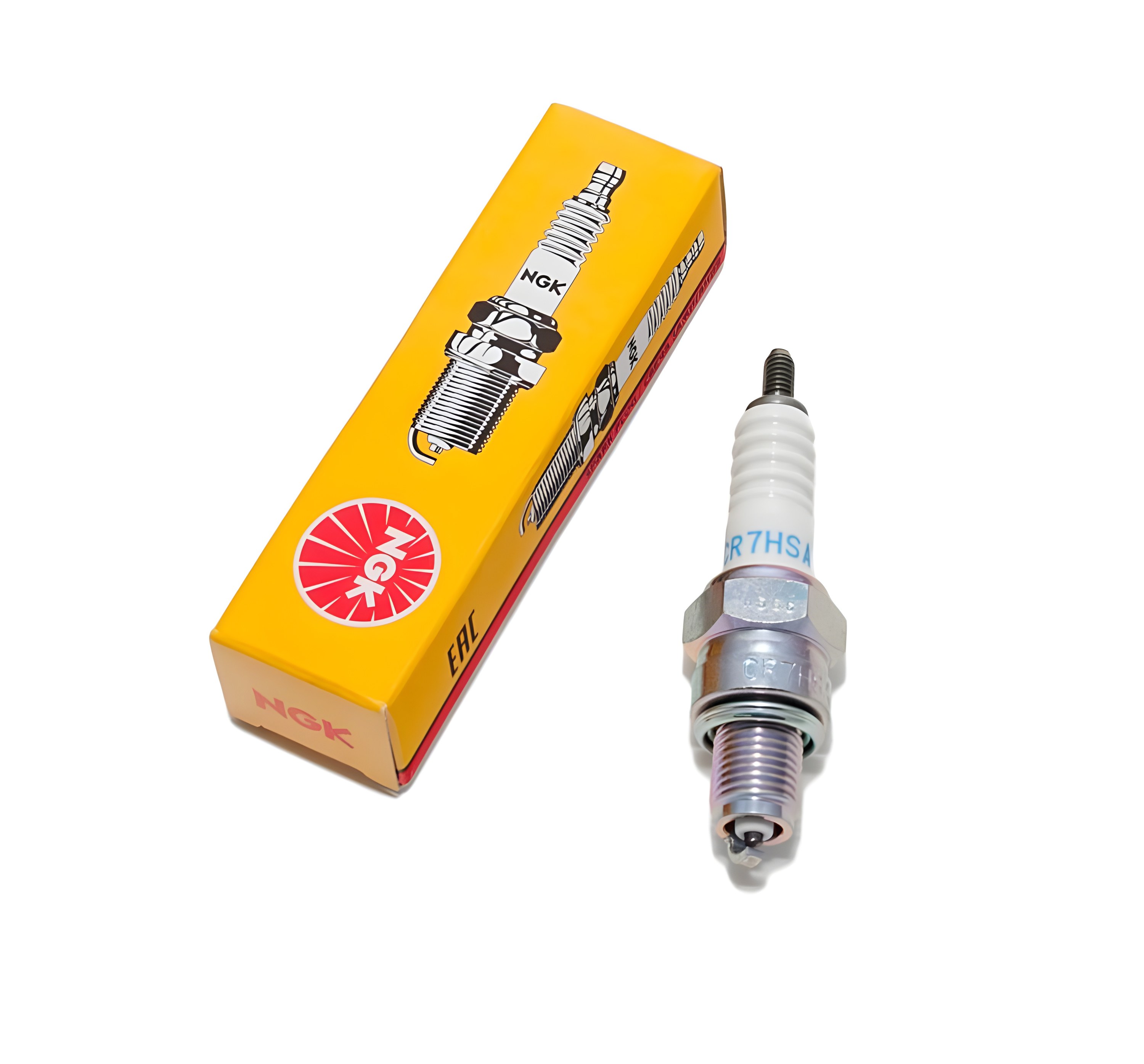 Zündkerze NGK CR7HSA entstört 12,7mm Kurzgewinde Ø 10mm, 4549 6016