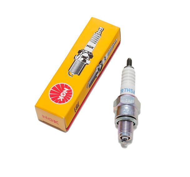 Zündkerze NGK CR7HSA entstört, 12,7mm Kurzgewinde Ø 10,0mm, 4549 / 6016