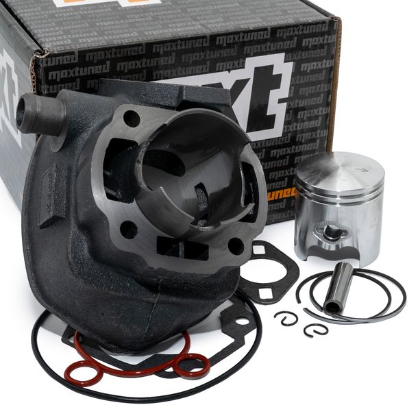 Cilindro MXT SPORT 70ccm LC completo con pistone e kit guarnizioni per Minarelli orizzontale LC