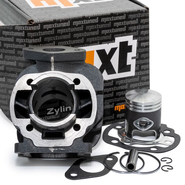 Zylinder MXT Standard 50ccm AC komplett mit Kolben Dichtsatz für Minarelli stehend AC