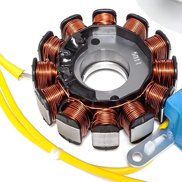 Lichtmaschine Ankerplatte Zündung für Piaggio Beverly 125 Gilera DNA 180 4T X9 – Bild 3