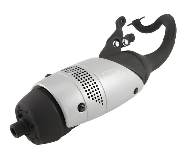 Impianto di scarico LeoVince impianto completo TOURING con omologazione, acciaio per Aprilia SR 50 R Factory Piaggio Motor