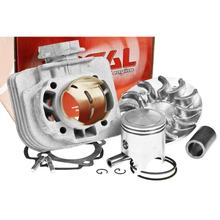 Airsal Alu-Sport 70ccm cilinderkit voor Suzuki AC, zonder cilinderkop, incl. poelie, 10 mm zuigerpen