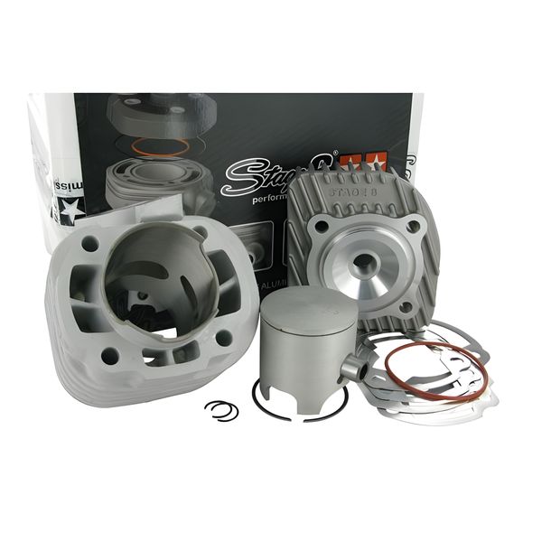 Cylindre Stage6 SPORT 70cc PRO MKII, la broche de 12 mm de piston pour Minarelli horizontal AC
