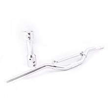 Downhill stuur MXT stuur met bevestiging, aluminium look voor MBK Booster / Yamaha BWS
