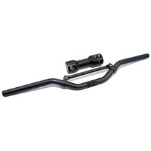 Downhillstuur MXT Stuur met montagebeugel, Carbonlook voor MBK Booster / Yamaha BWS