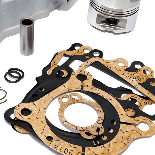 Zylinderkit Airsal Alu Sport 125cc LC für Honda ses 125 Dylan Keeway Logic – Bild 2
