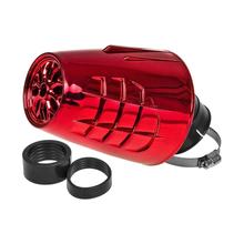 Filtro aria TNT Obus rosso anodizzato, attacco 28 / 35mm