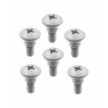 Conjunto de 6 Parafusos M6 / Phillips - Cobertura para Piaggio Gilera 50 - 125 - 180 - 800