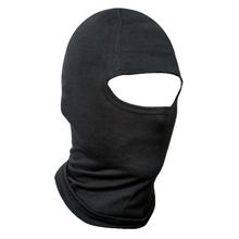 Sturmhaube Sturmmaske Skimaske Helm Single Eye, schwarz 100% Baumwolle