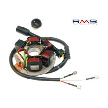Alternator incl. Base plate for Piaggio APE 50 RMS