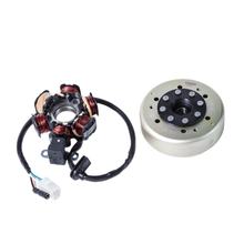 Alternatore e il volano completo per Peugeot 50cc 2T orizzontale RMS