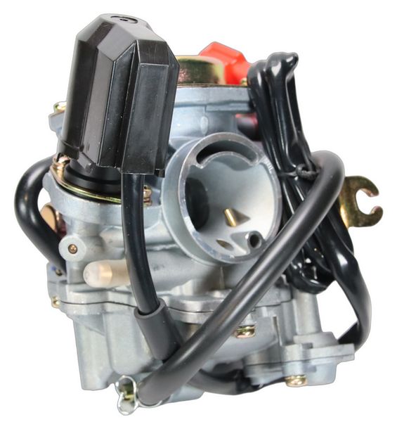 Vergaser MXT Standard 19mm E-Choke für 50-80ccm GY6 4-Takt Baumarkt Chinaroller – Bild 5