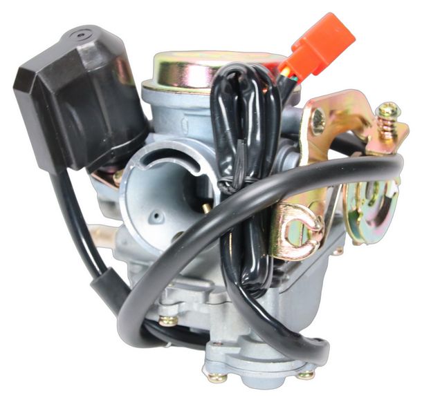 Vergaser MXT Standard 19mm E-Choke für 50-80ccm GY6 4-Takt Baumarkt Chinaroller – Bild 6