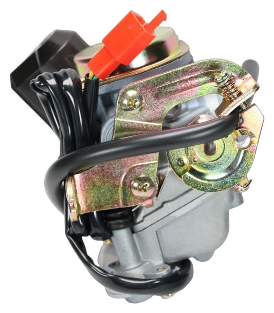 Vergaser MXT Standard 19mm E-Choke für 50-80ccm GY6 4-Takt Baumarkt Chinaroller – Bild 7