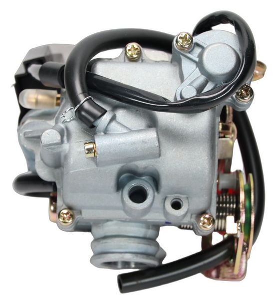 Vergaser MXT Standard 19mm E-Choke für 50-80ccm GY6 4-Takt Baumarkt Chinaroller – Bild 8