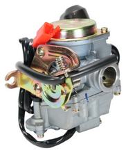Vergaser-Set MXT Standard 19mm komplett mit E-Choke für 50-80ccm GY6 4-Takt QMB139 & QMA139 / Baumarktroller / Chinaroller