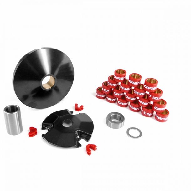 Variatore di corsa Carenzi, incl. 3 set di pesi per Piaggio / Gilera 50