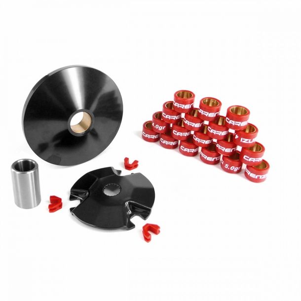 Variador racing Carenzi, incluye 3 juegos de pesas, CPI / Keeway (16 mm)