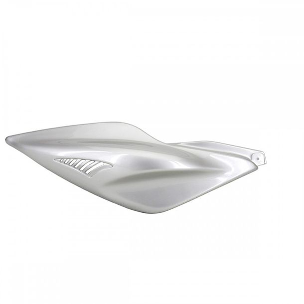 Seitenverkleidung hinten rechts für Yamaha Aerox, MBK Nitro, grau metallic