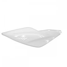 lato posteriore destro assetto per Yamaha Aerox, Nitro, bianco metallico