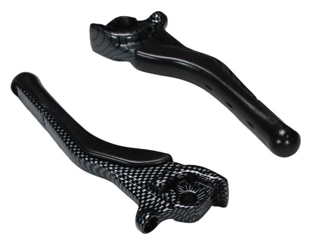 Bremshebel Set TNT, Carbon - Look für Yamaha Aerox, MBK Nitro