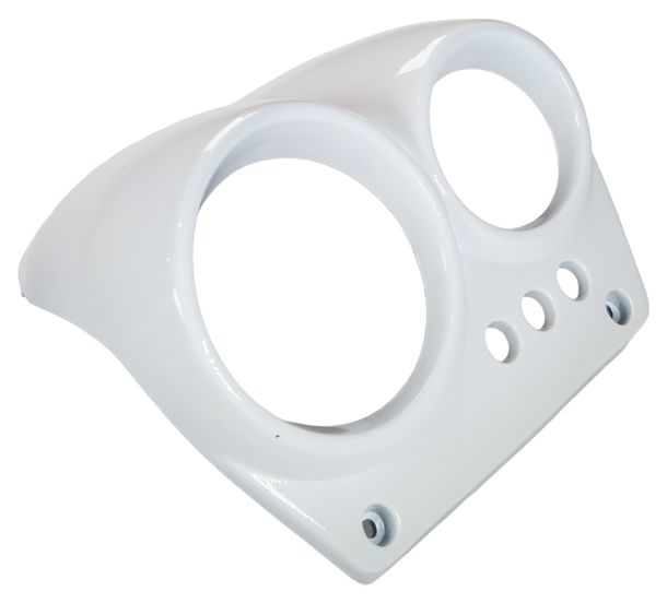 TNT snelheidsmeterhoes voor Yamaha Aerox, MBK Nitro, wit