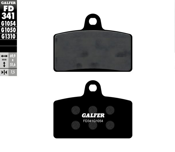 Remblokken Galfer FD341G1054 Halfmetaal