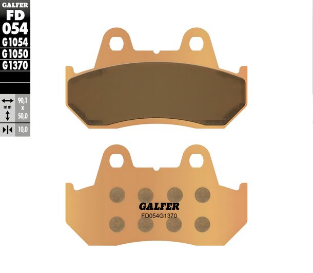 Bremsbeläge Galfer FD054G1370 Sinter-Metall STREET