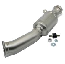 Tubo de escape LeoVince tubo de ligação sem catalisador sem homologação, aço inoxidável para Husqvarna Svartpilen 701 ano 2019 - 2020 E4 / Vitpilen ano 2018 - 2020 E4 / KTM Duke / R 690 ano 2012 - 2015 E3 / ano 2016 - 2019 E4
