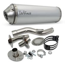 LeoVince LV-X rear silencer with approval, aluminum for Yamaha TT 600 R year 1998 - 2005 / TTE 600 year 1994 - 2002