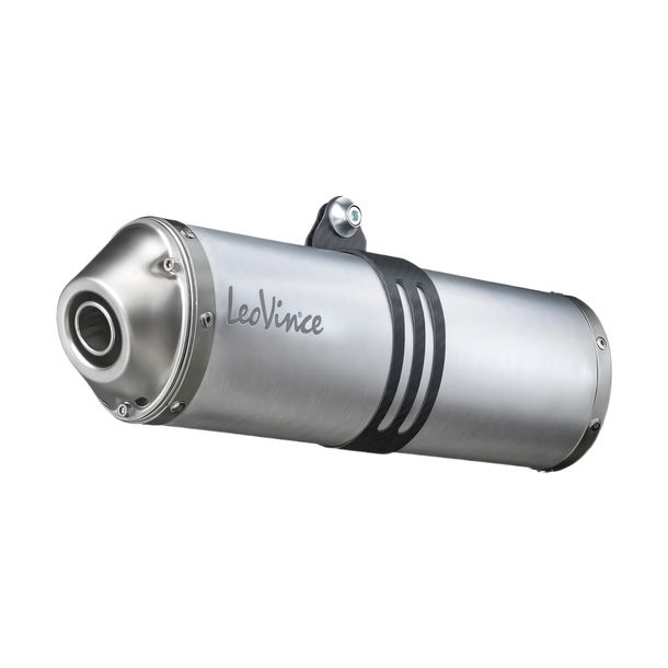Endschalldämpfer LeoVince LV-X mit Zulassung, Aluminium für KTM LC4 SM / Enduro 640 Bj. 2003 - 2004 / 660 Bj. 2004 - 2005