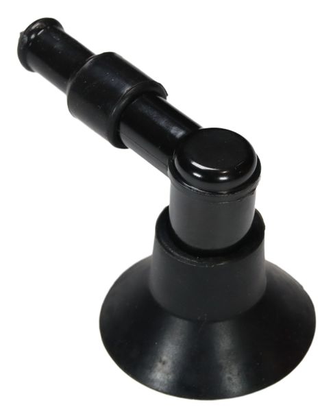 Zündkerzenstecker TNT 90 Grad schwarz mit Gummidichtung universal