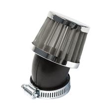 Luftfilter MXT SPORT 45° abgewinkelt 35mm Stahlgewebe für 17,5mm Vergaser