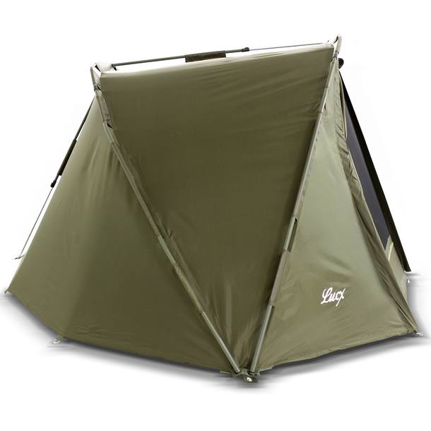 Lucx® Angelzelt Karpfenzelt Bivvy 1 Mann Camping Zelt Carp Fishing Dome 