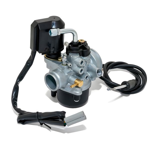Carburettor Sport, complete with electric choke for Piaggio