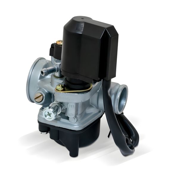 2EXTREME 17,5mm Vergaser Mit E-Choke Für DERBI Atlantis 50 - Tuningvergaser Mit Elektronischem Choke