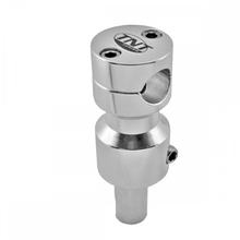 Lenkerklemme Vorbau Aufnahme TNT 22mm für Piaggio Silber / Chrom
