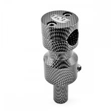 pince guidon / tige / enregistrement TNT, pour Piaggio, Carbon - Look