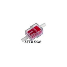 5x Benzinfilter, 7mm Anschluss