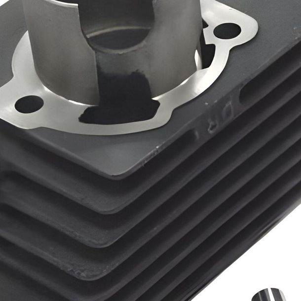 Zylinder Kit DR Evolution 50 ccm Grauguss 10mm für Piaggio Bravo Ciao – Bild 3