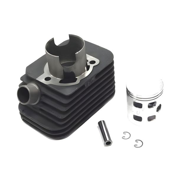 Zylinder Kit DR Evolution 50 ccm Grauguss 10mm für Piaggio Bravo Ciao – Bild 1
