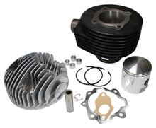Zylinder / Kit DR 135 ccm für Vespa P80X PX 80 / E Lusso & PX 100, für 48mm Hub, Ø 60mm (inkl. Zylinderkopf)