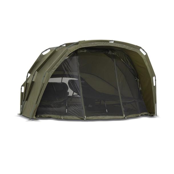 Lucx® Angel Zelt 1 2 3 Mann Karpfenzelt Carp Dome Fishing Tent 2 man Bivvy Tiger – Bild 7