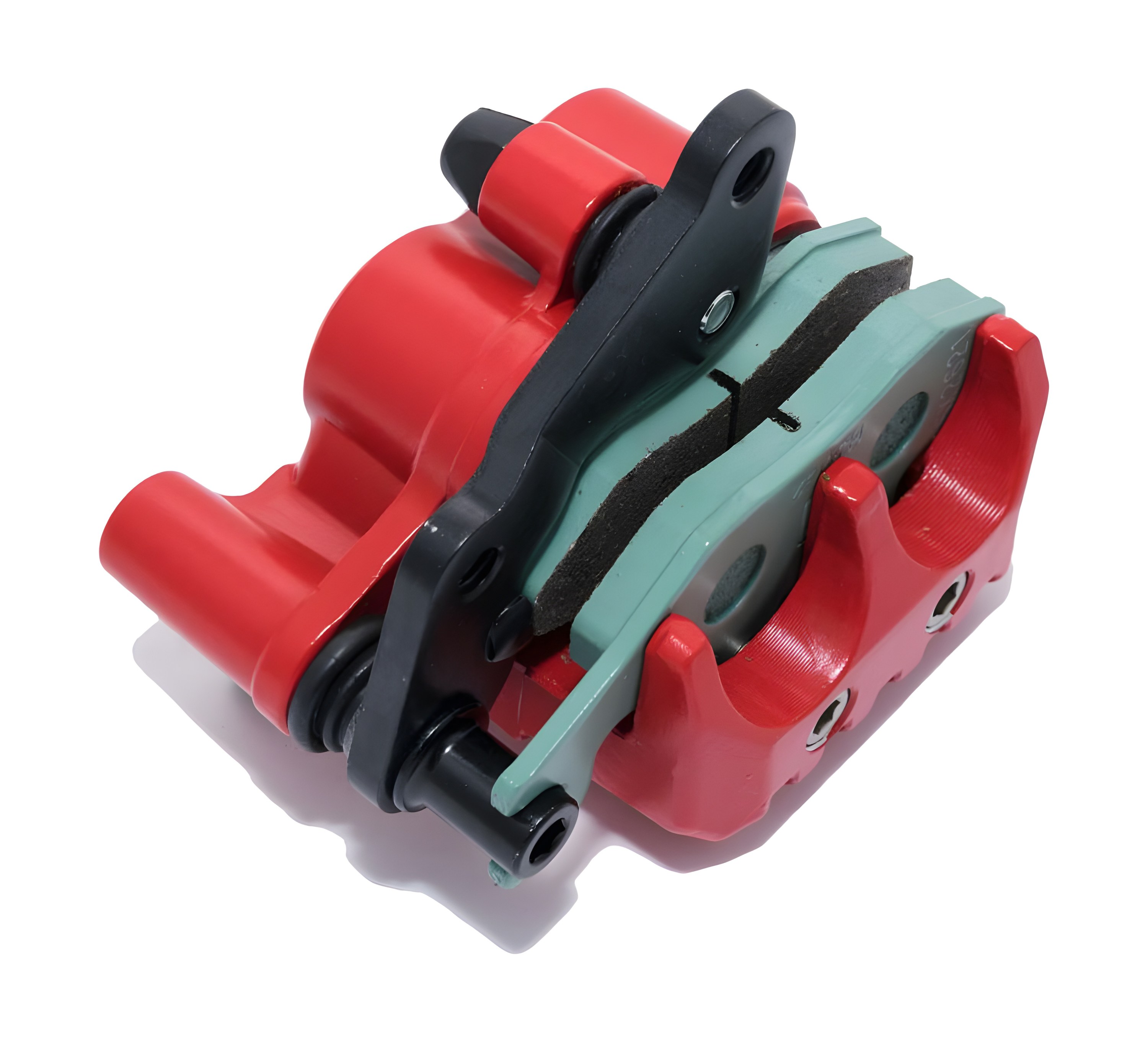 Bremszange Heng Tong für Piaggio rot Beläge Derbi Variant Sport 50 Boulevard