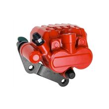 Bremszange Heng Tong für Gilera Runner FX / FXR 125 180 vorne / hinten - rot - inkl. Beläge