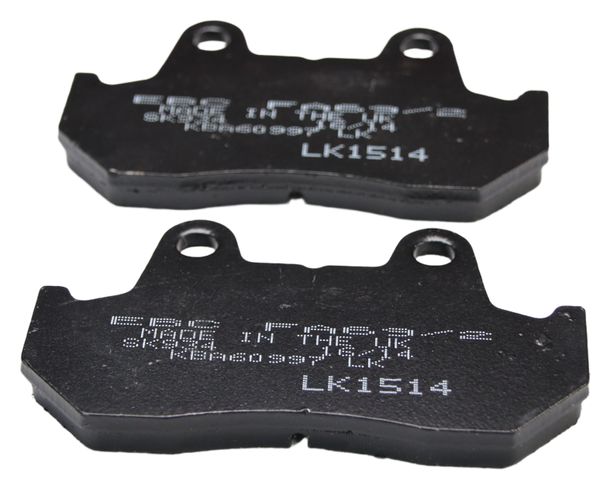 EBC Blackstuff Bremsbeläge (organisch) für Honda Helix CN 250 FA069/2