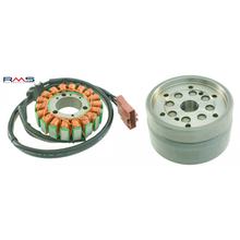 Alternátor / Kompletní deska statoru s polořadou pro Piaggio 400 & 500 4T Master - 1 Kombikonektor! - RMS