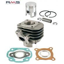 Cilinderkit RMS vervanger 50cc voor Minarelli horizontaal AC, 10 mm zuigerpen
