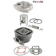 RMS Sport cilinderset incl. cilinderkop voor Piaggio LC (4-vierkant)